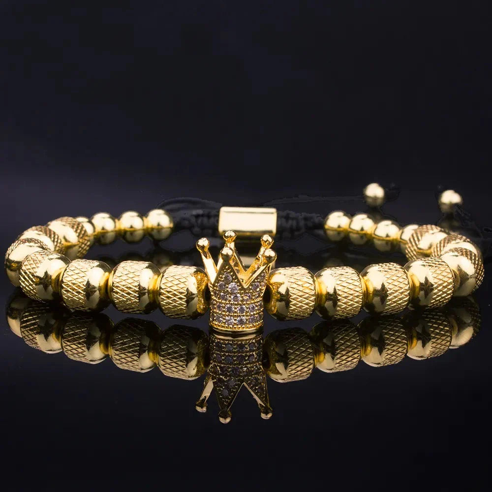 LavishSet™ - Luxury Royal Crown Bracelet Set