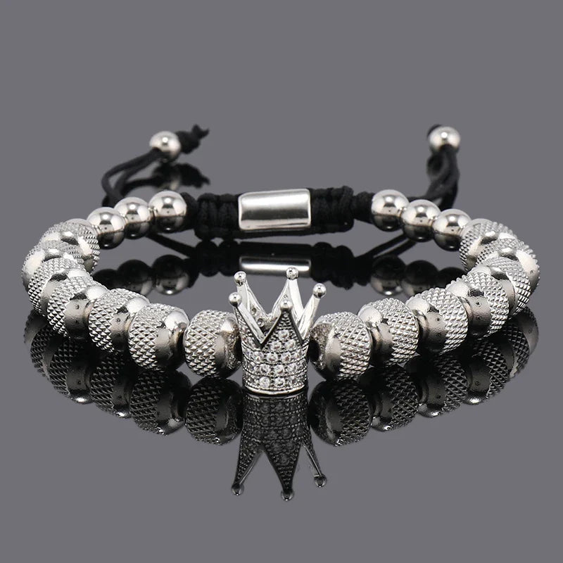 LavishSet™ - Luxury Royal Crown Bracelet Set