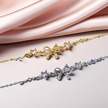 Friendship Bow Bracelet (83% OFF TODAY)